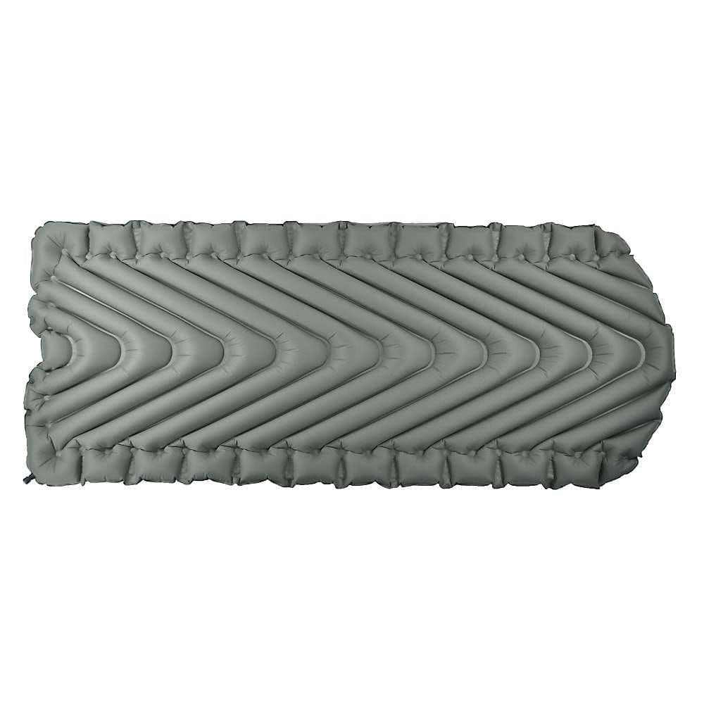 Klymit Static V Luxe Sleeping Pad, 76X30X3In, Stone Gray