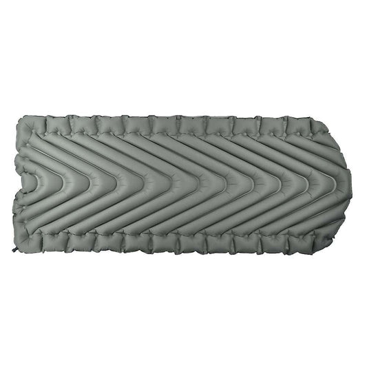 Klymit Static V Luxe Sleeping Pad, 76X30X3In, Stone Gray