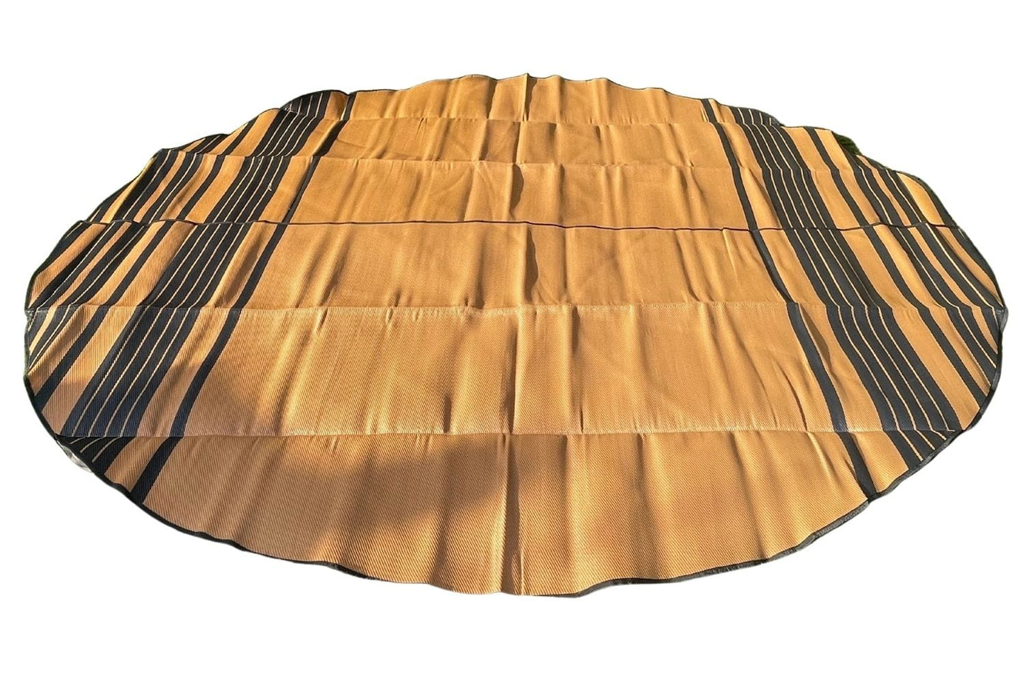 Striped Bell Tent Floor Matting Cover