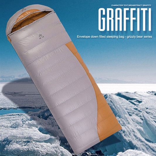 Loygkgas New Goose down Tent Sleeping Bag Tear Resistant Waterproof for Camping Hiking (600G)