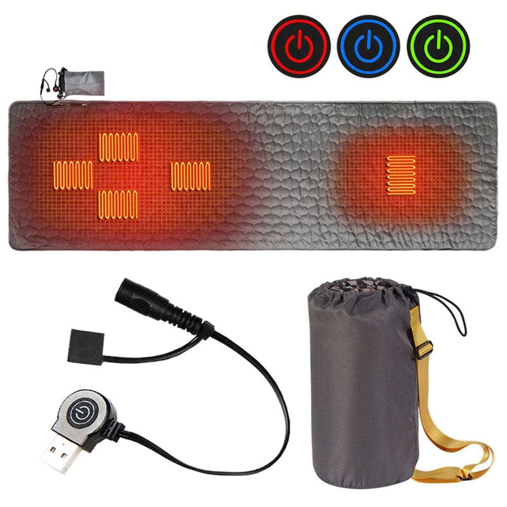 Meterk Outdoor USB Heating Sleeping Mat Insulation Camping Heated Sleeping Mattress Sleeping Bag Mattress