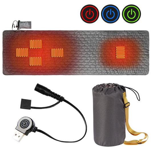 Meterk Outdoor USB Heating Sleeping Mat Insulation Camping Heated Sleeping Mattress Sleeping Bag Mattress