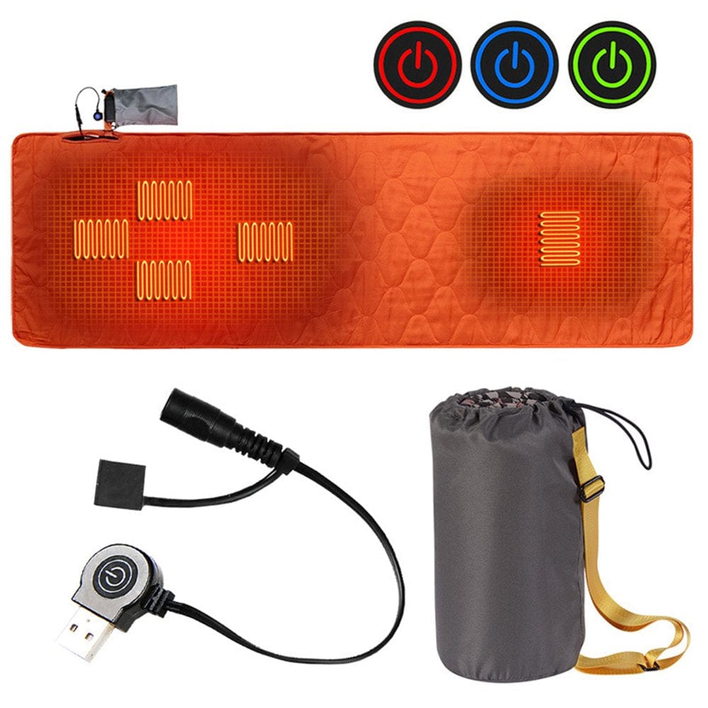 Meterk Outdoor USB Heating Sleeping Mat Insulation Camping Heated Sleeping Mattress Sleeping Bag Mattress