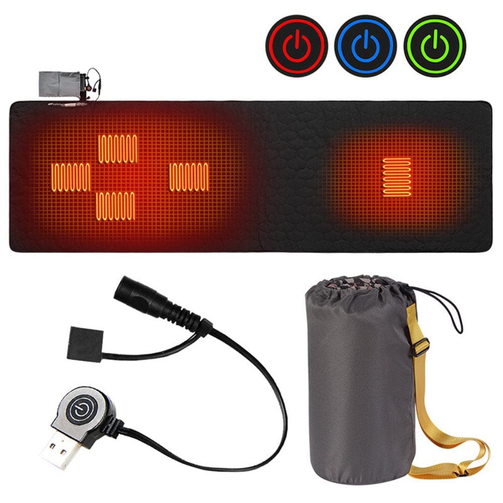 Meterk Outdoor USB Heating Sleeping Mat Insulation Camping Heated Sleeping Mattress Sleeping Bag Mattress