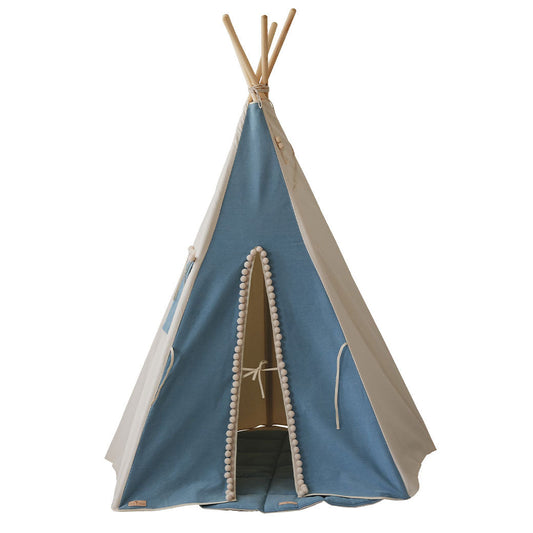 Teepee Tent with Pompoms