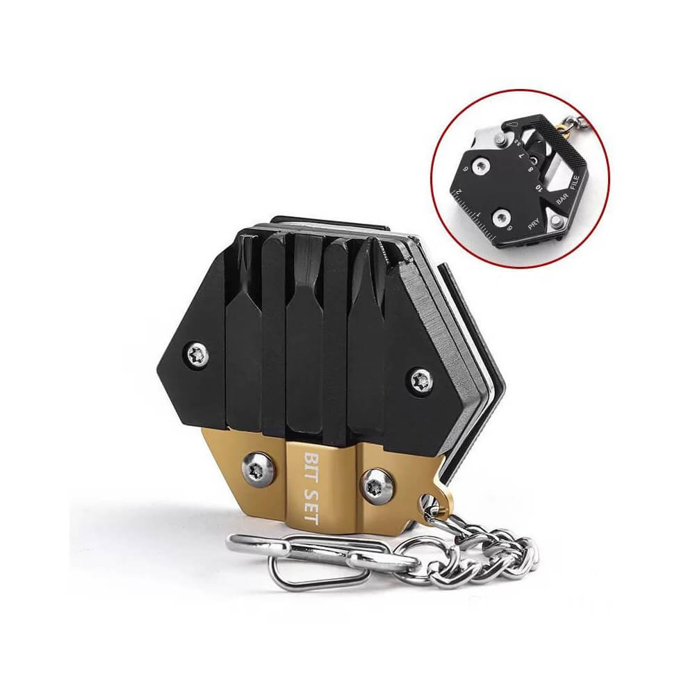 Multifunctional Hexagonal EDC Keychain. Shop Jewelry on Mounteen. Worldwide shipping available.