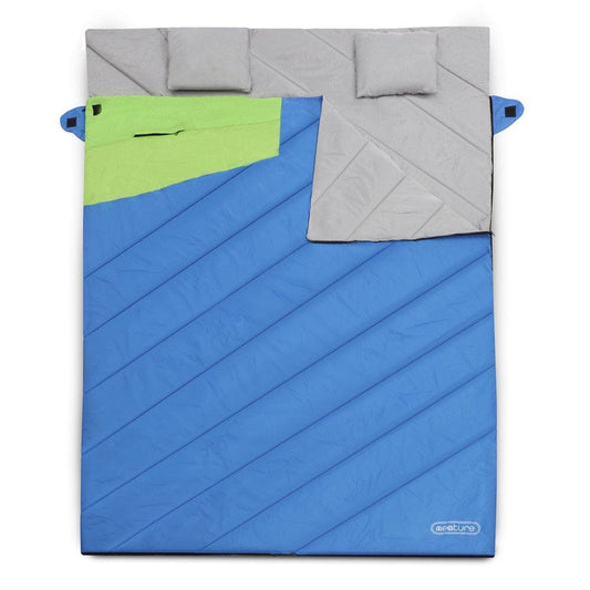 Neature Adult Double Sleeping Bag - Queen Size Backpacking Double Sleeping Bag