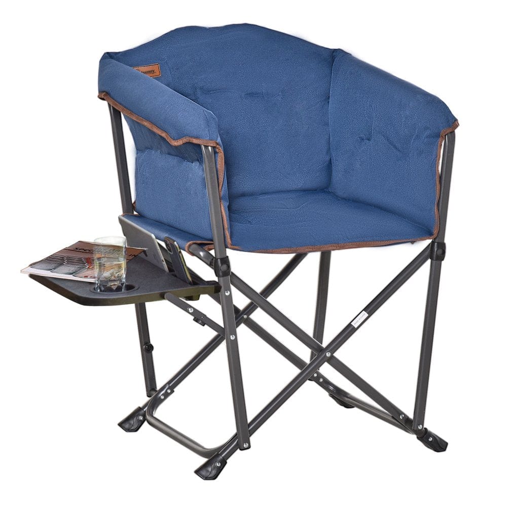 Outsunny Camping Chair, Red and Black