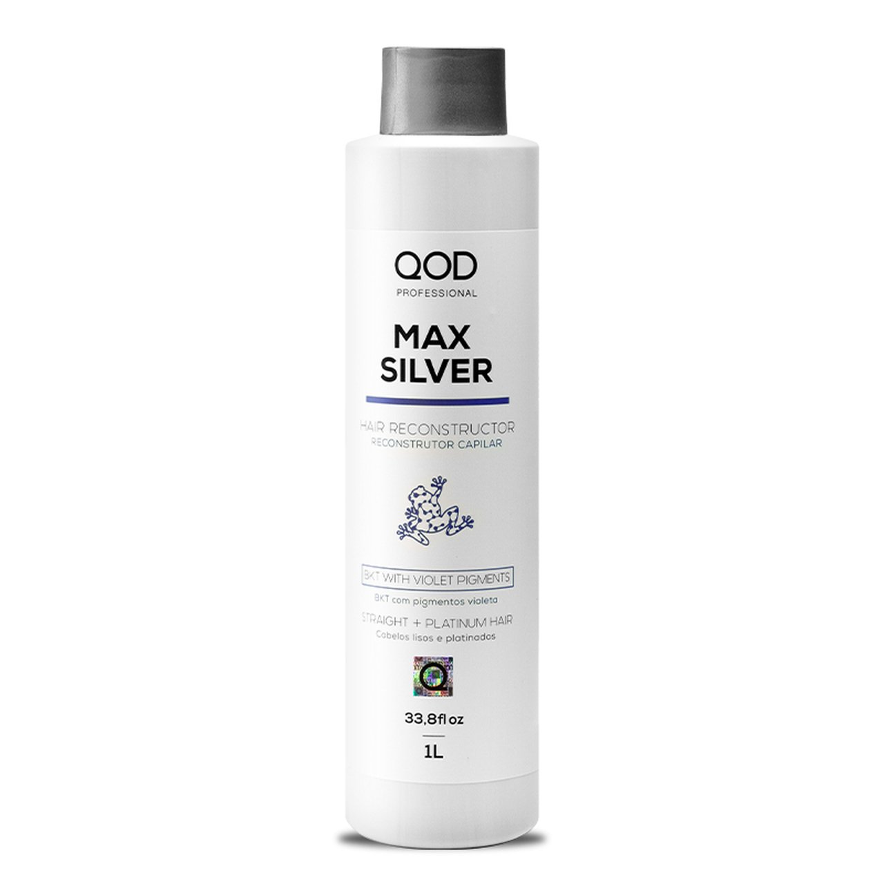 QOD Max Silver Keratin Smoothing Straightening Reconstructor 1000ML - QOD