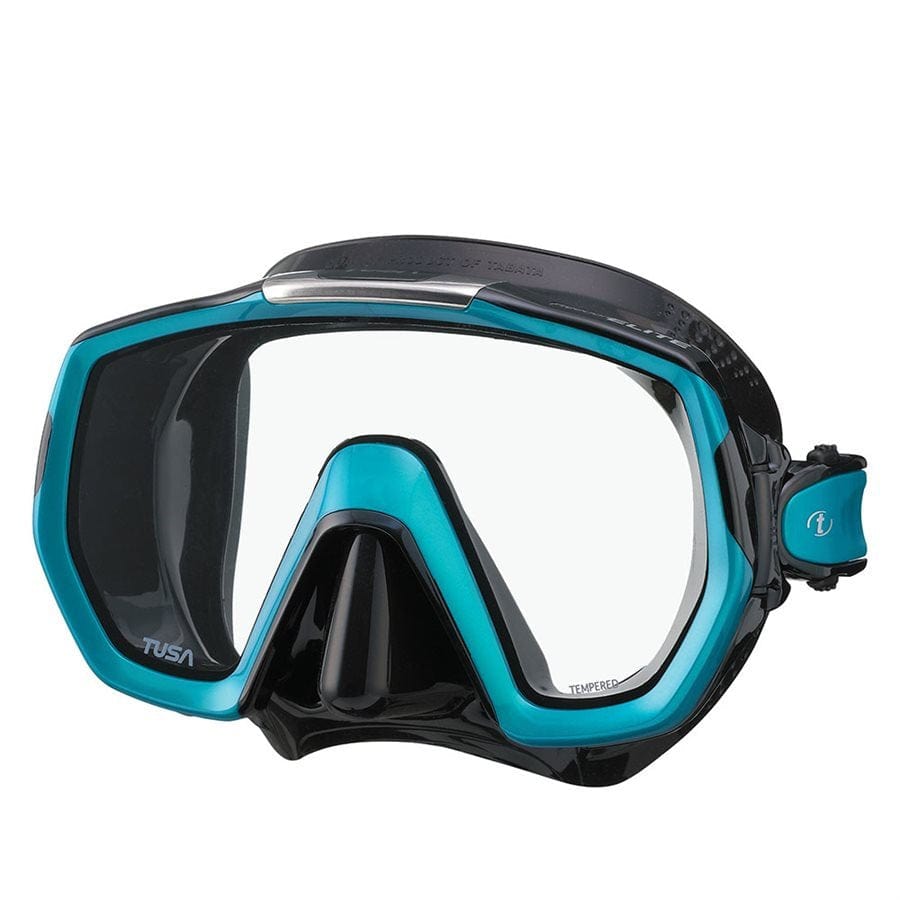 Tusa Freedom Elite Scuba Mask, M-1003 - Black