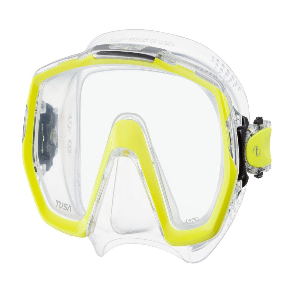 Tusa Freedom Elite Scuba Mask, M-1003 - Black