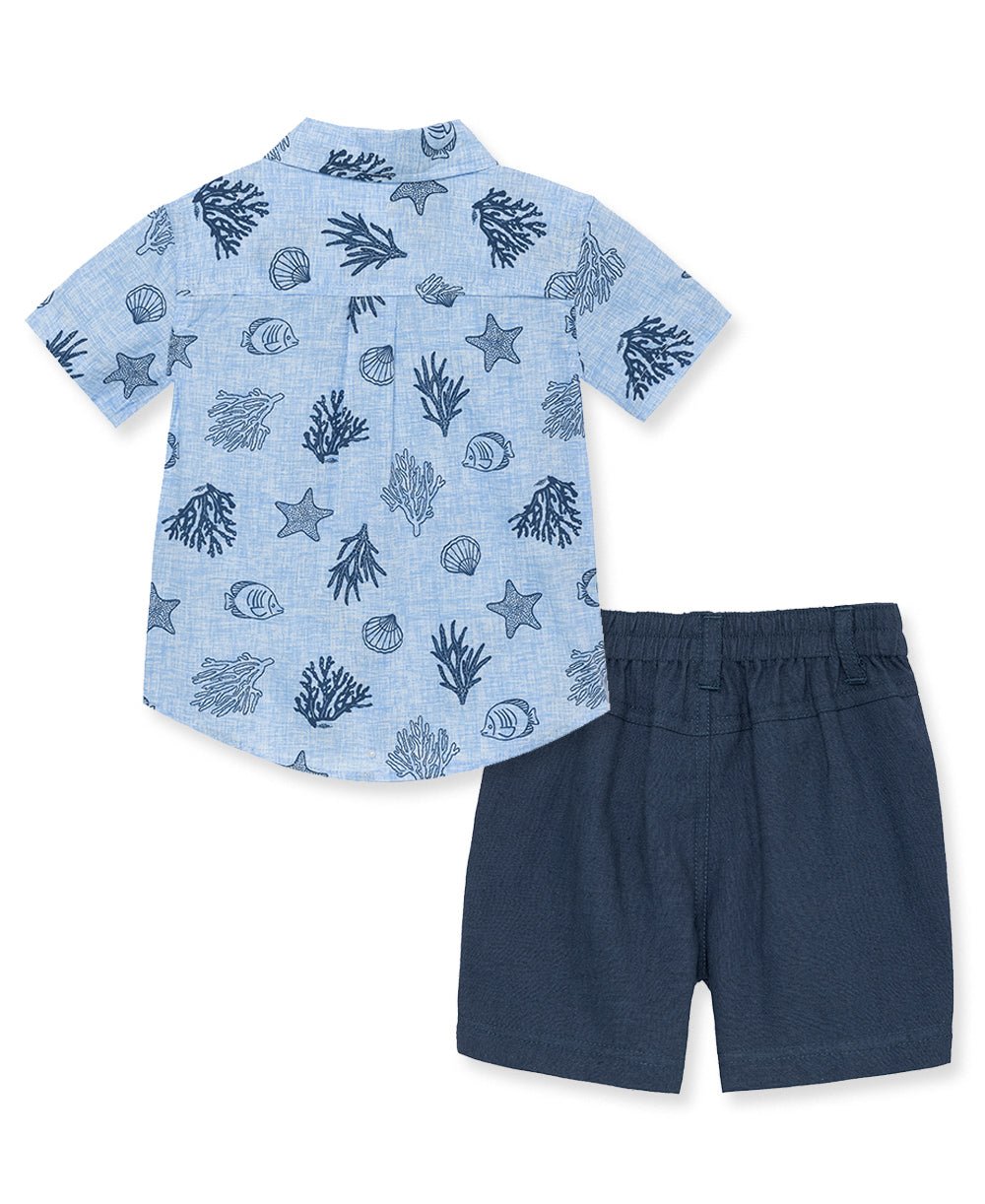 Underwater Woven Short Set
