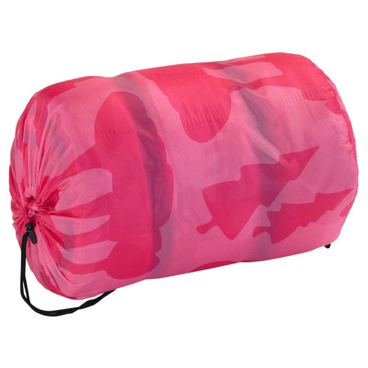 Wenzel Moose 40-Degree Kids Sleeping Bag, Pink Camo