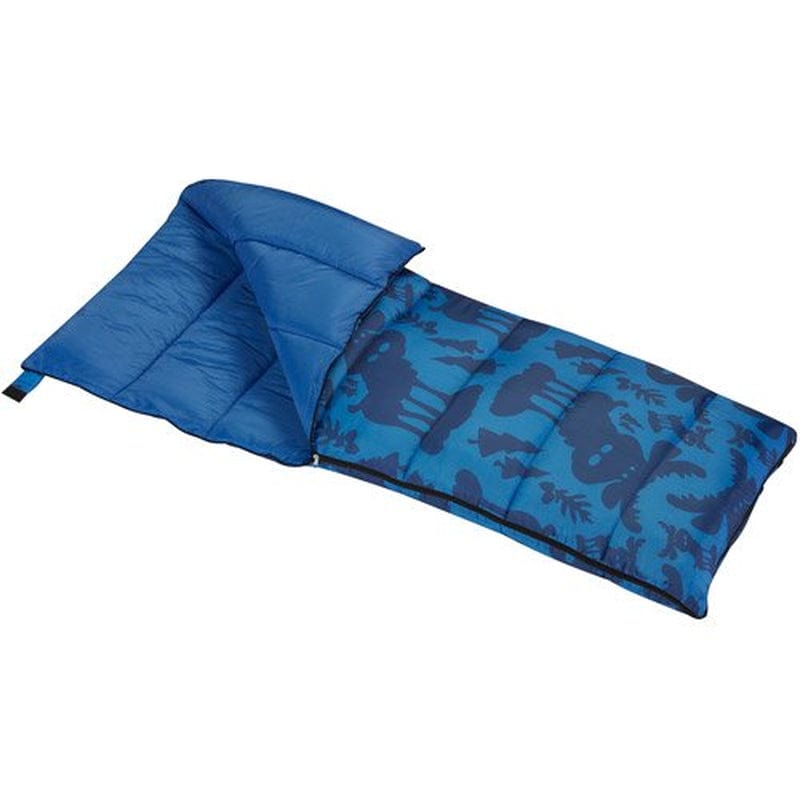Wenzel Moose 40-Degree Kids Sleeping Bag, Pink Camo