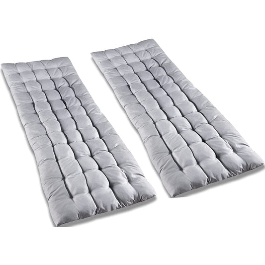 Zone Tech Waterproof Outdoor Camping Mattress Pad Travel Bed Cot Sleeping Mat, 2-Pack